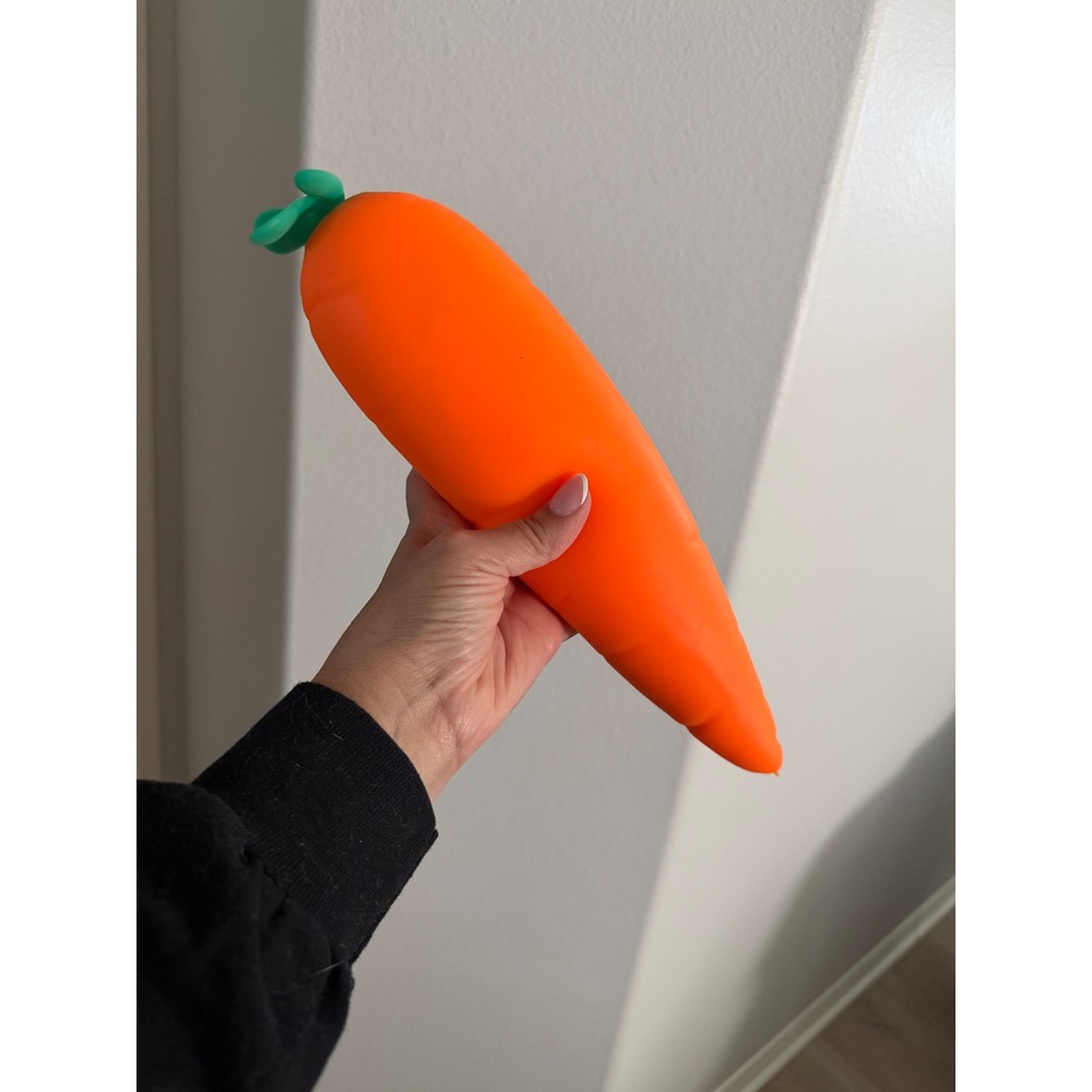 Viral Jumbo Carrot Stress Toy Squishy Fidget Sensory Novelty NEW